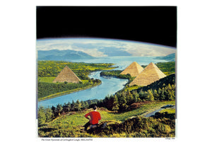 The Great Pyramids of Carlingford Lough collage 1994 bvy Sean HIllen
